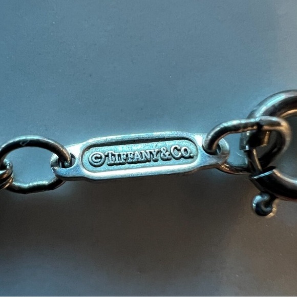 TIFFANY & CO. | Infinity Double Chain Necklace Sterling Silver | Great Condition - Picture 3 of 5